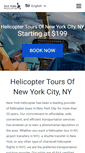 Mobile Screenshot of newyorkhelicopter.com